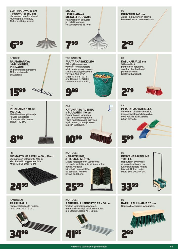 Tokmanni Tokmanni Kesäkuvasto 2026 sivu 81